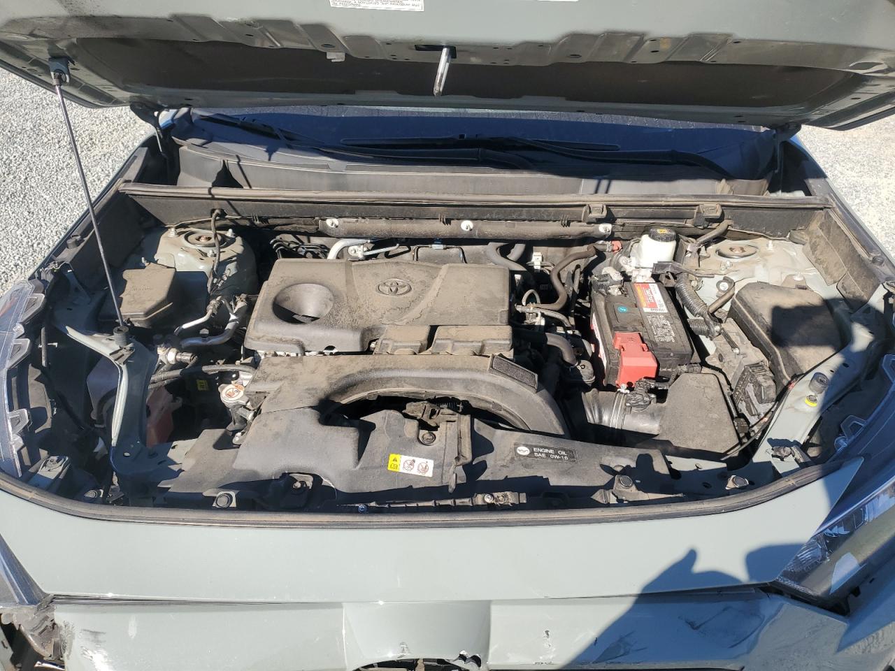 2020 Toyota RAV 4 VIN 2T3P1RFV1LW129156 Copart auction photo, front end damage thumbnail 13