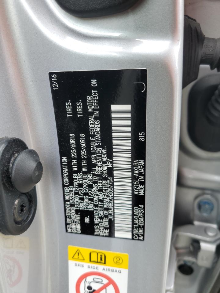 2017 Lexus NX VIN JTJBJRBZ7H2057704 Copart auction photo, front end / side damage thumbnail 15