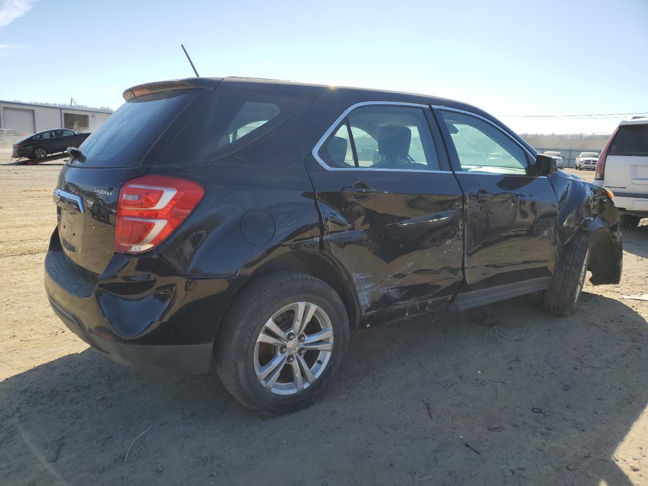 2017 Chevrolet Equinox VIN 2GNALBEK3H1512151 Copart auction photo, all over damage thumbnail 3