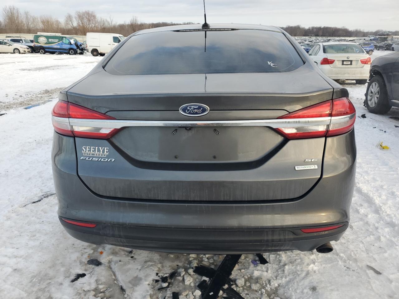 2018 Ford Fusion VIN 3FA6P0HD2JR262929 Copart auction photo, front end damage thumbnail 6