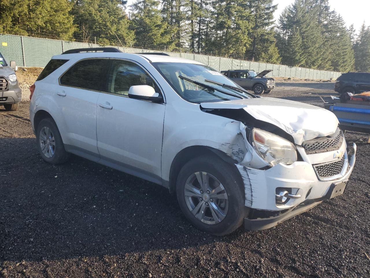 2013 Chevrolet Equinox VIN 2GNFLNEK6D6224256 Copart auction photo, front end damage thumbnail 4