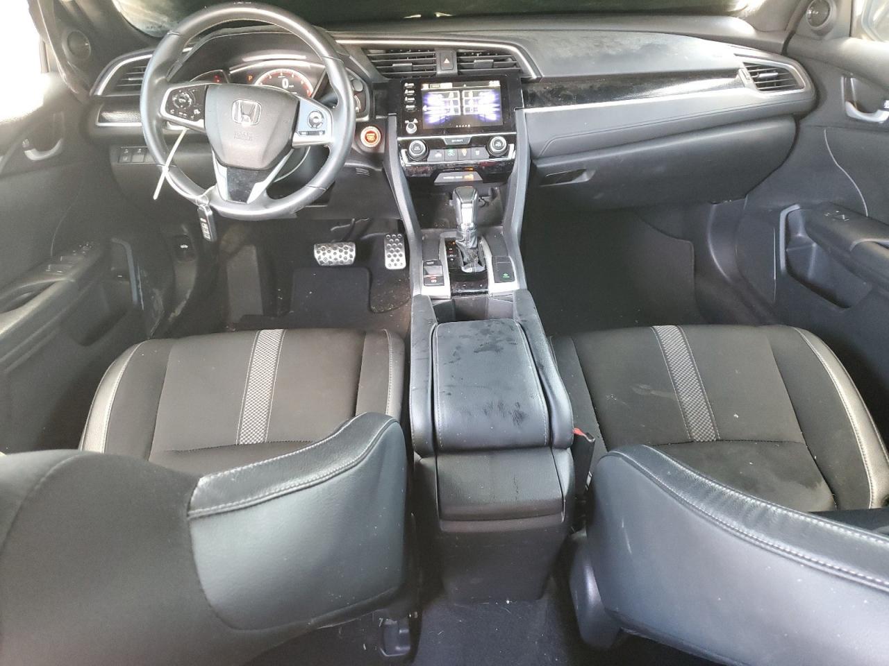 2020 Honda Civic VIN 2HGFC2F84LH547302 Copart auction photo, front end / undercarriage damage thumbnail 8