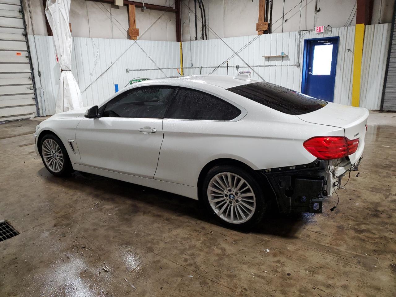2014 BMW 4er VIN WBA3N9C53EK245720 Copart auction photo, rear end damage thumbnail 2
