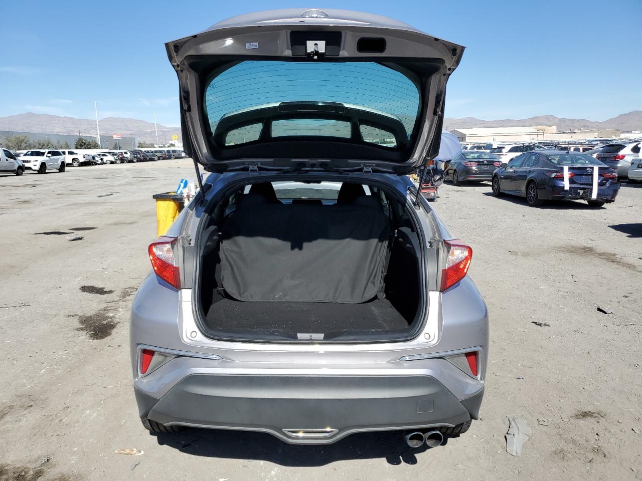 2018 Toyota C-HR VIN NMTKHMBX7JR051589 Copart auction photo, front end / side damage thumbnail 6