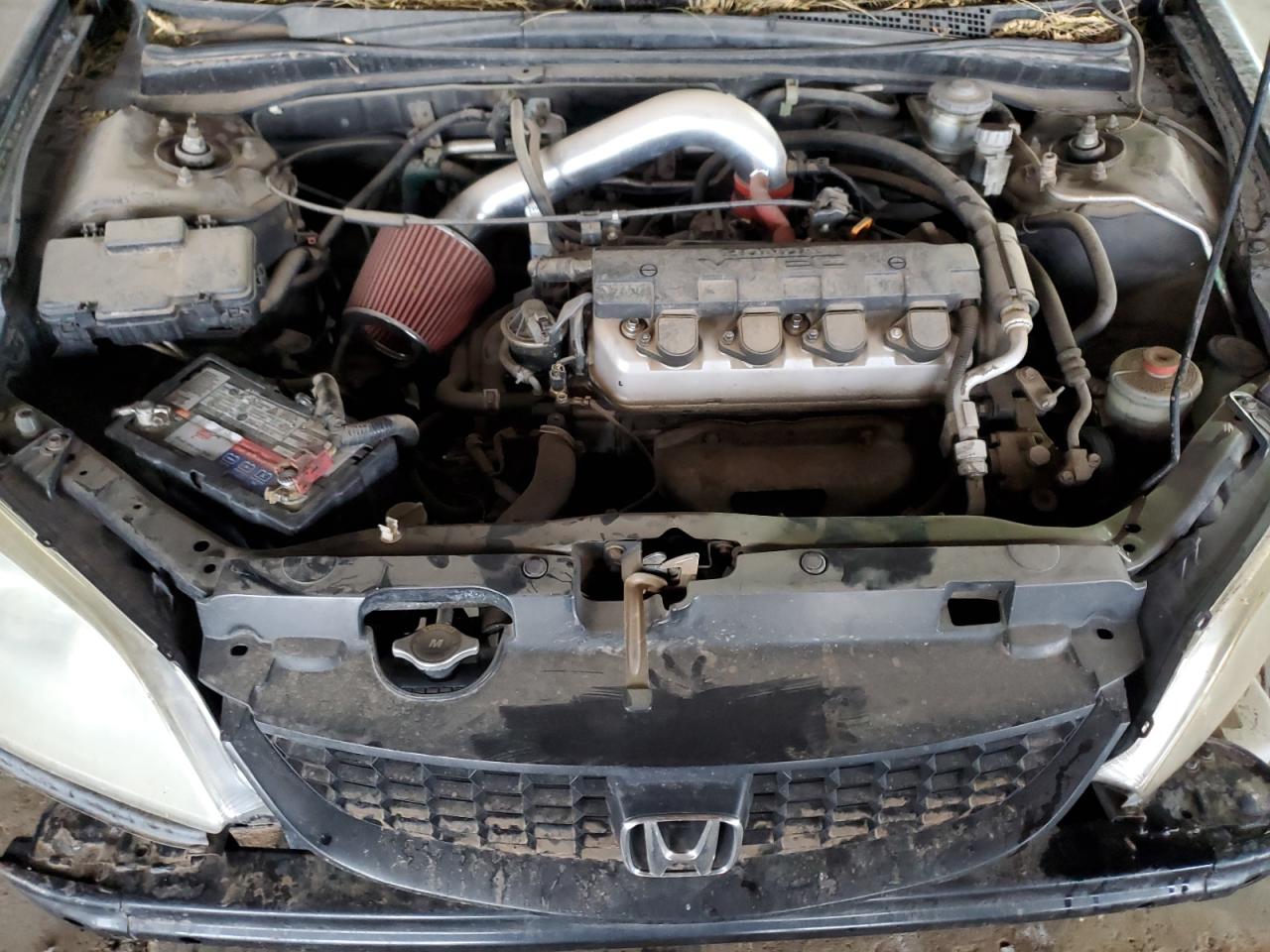 2005 Honda Civic VIN 1HGEM21125L076131 Copart auction photo, front end damage thumbnail 11