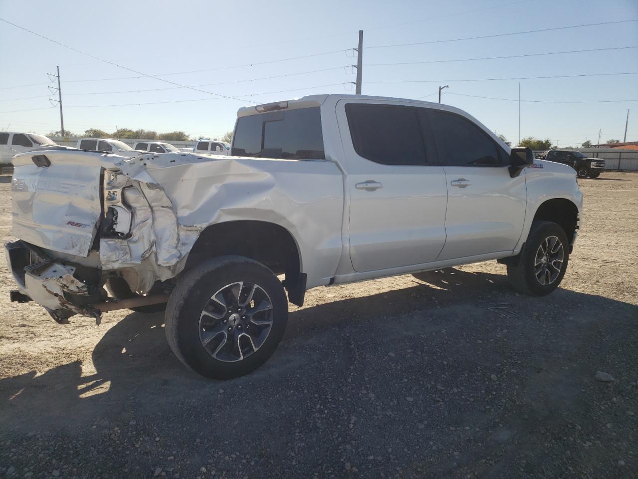 2019 Chevrolet Silverado VIN 3GCUYEED7KG189294 Copart auction photo, rear end / front end damage thumbnail 3