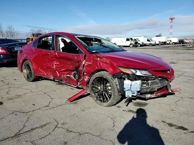 2021 Toyota Camry VIN 4T1K31AK7MU021492 Copart auction photo, all over damage thumbnail 10