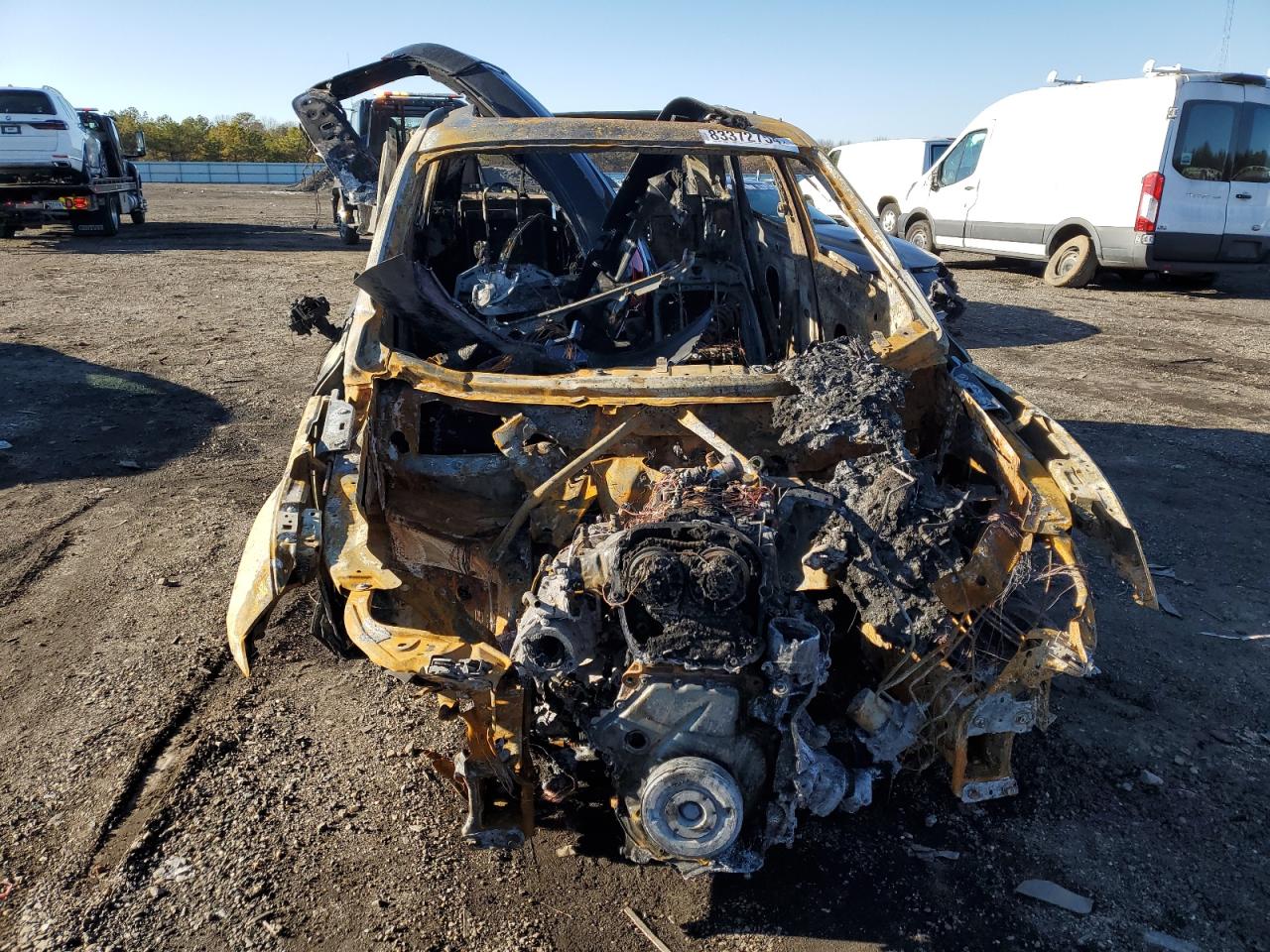 2024 Audi Q5 VIN WA1ABAFY9R2042891 Copart auction photo, burn damage thumbnail 5
