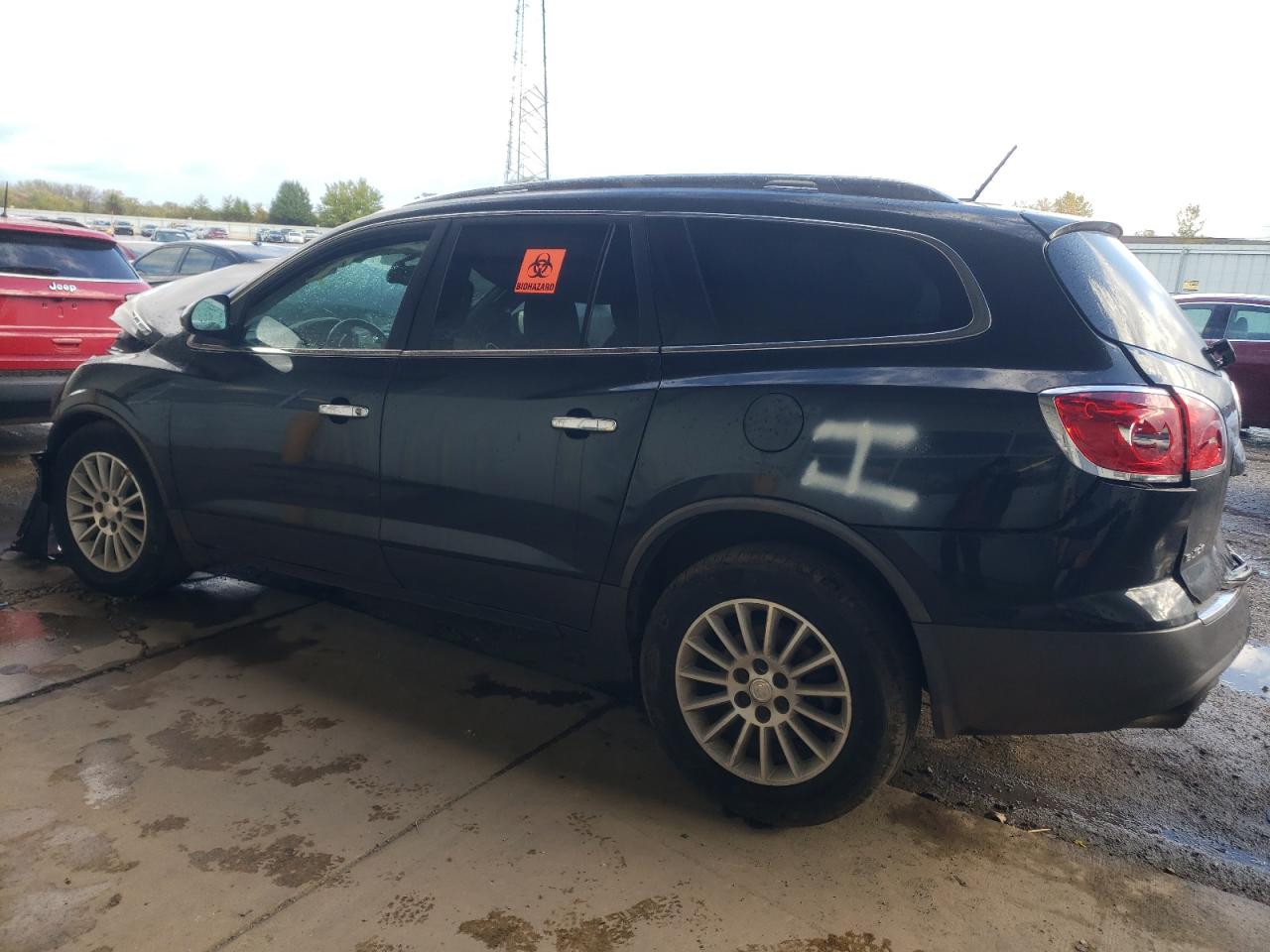 2010 Buick Enclave VIN 5GALRAEDXAJ263050 Copart auction photo, front end / side damage thumbnail 2