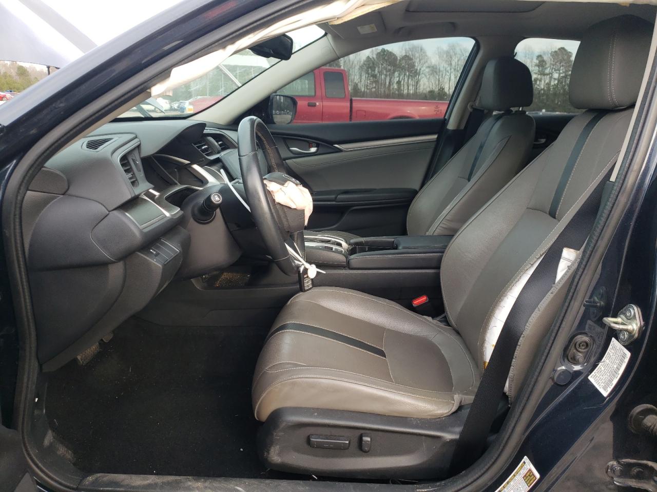 2016 Honda Civic VIN 19XFC1F78GE007971 Copart auction photo, front end / undercarriage damage thumbnail 7