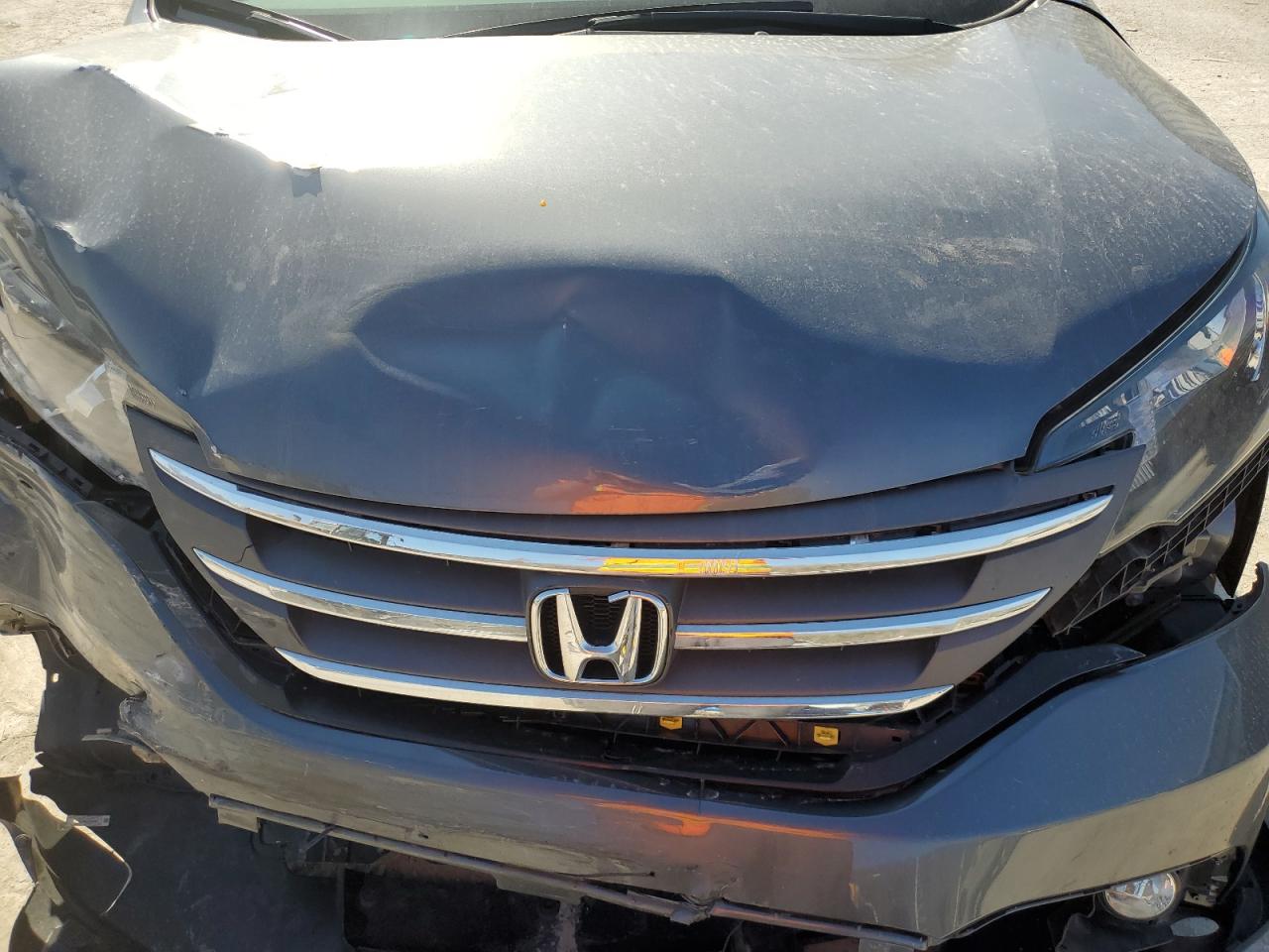 2013 Honda CR-V VIN 2HKRM4H56DH658191 Copart auction photo, front end / side damage thumbnail 13
