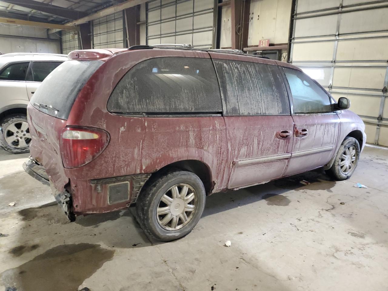 2007 Chrysler Town & Country VIN 2A4GP54L87R283527 Copart auction photo, rear end / minor dent/scratches damage thumbnail 3