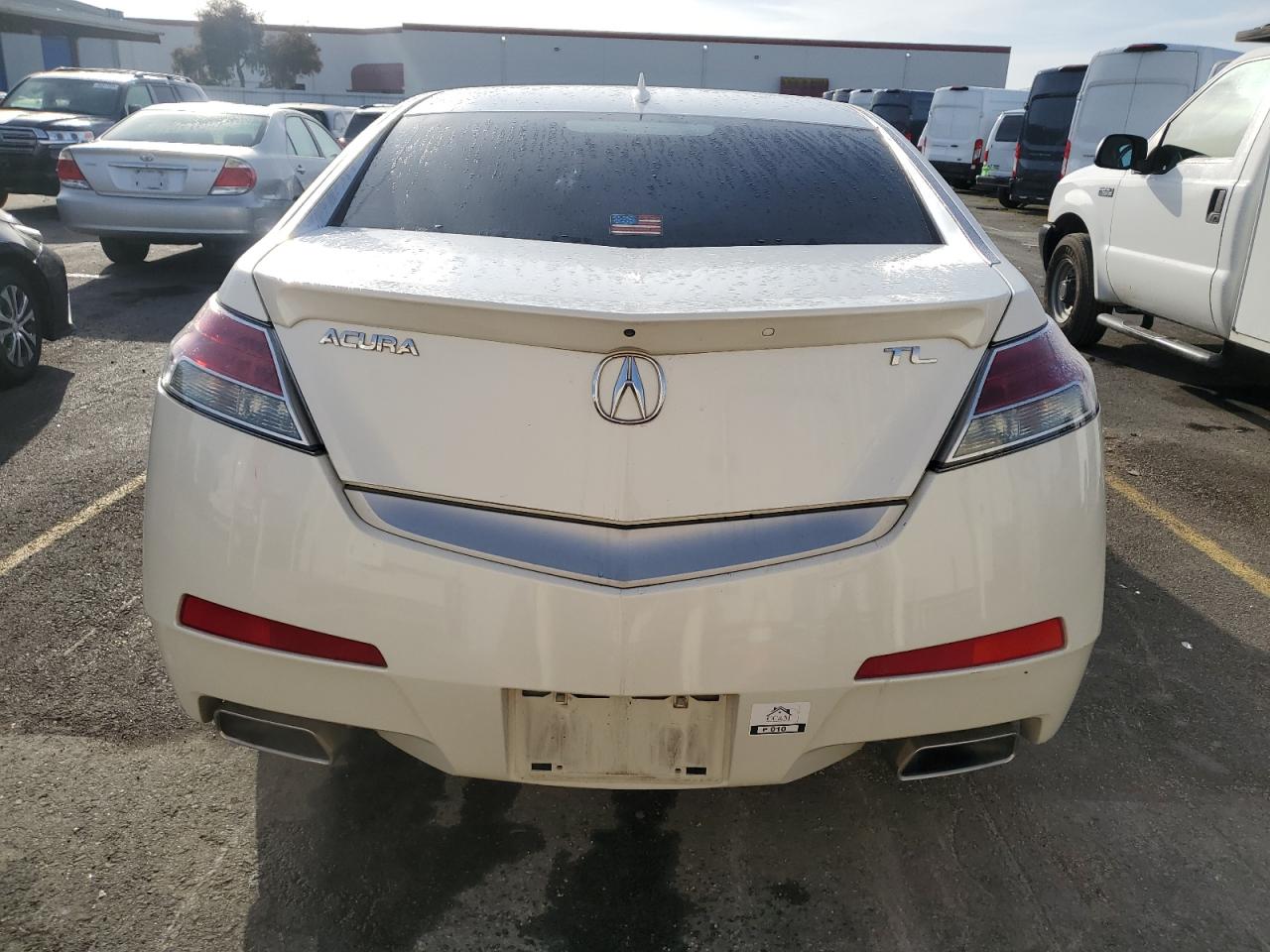2010 Acura TL VIN 19UUA8F57AA010683 Copart auction photo, minor dent/scratches damage thumbnail 6