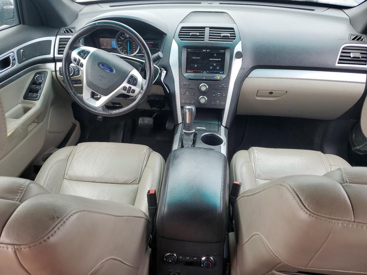 2012 Ford Explorer VIN 1FMHK8D80CGA56877 Copart auction photo, front end / side damage thumbnail 8