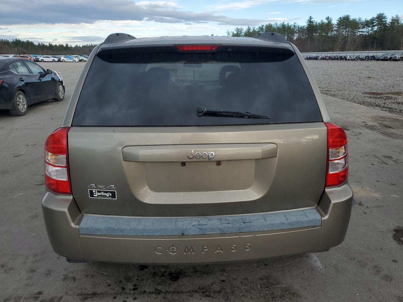 2008 Jeep Compass VIN 1J8FF47W78D691437 Copart auction photo, front end damage thumbnail 6