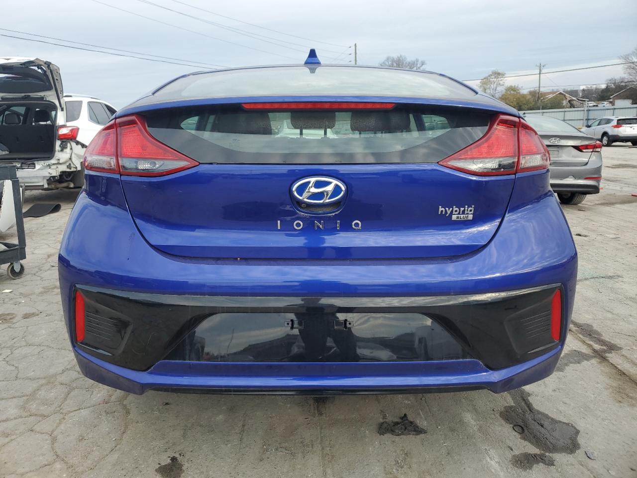 2019 Hyundai IONIQ VIN KMHC65LC4KU171498 Copart auction photo, normal wear damage thumbnail 6