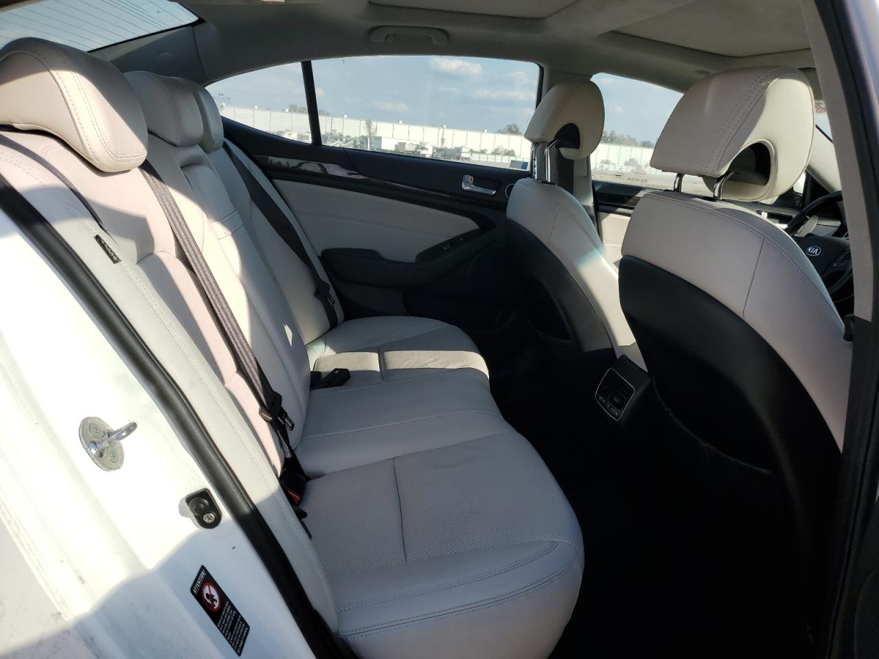 2014 KIA Cadenza VIN KNALN4D79E5132386 Copart auction photo, rear end / front end damage thumbnail 10