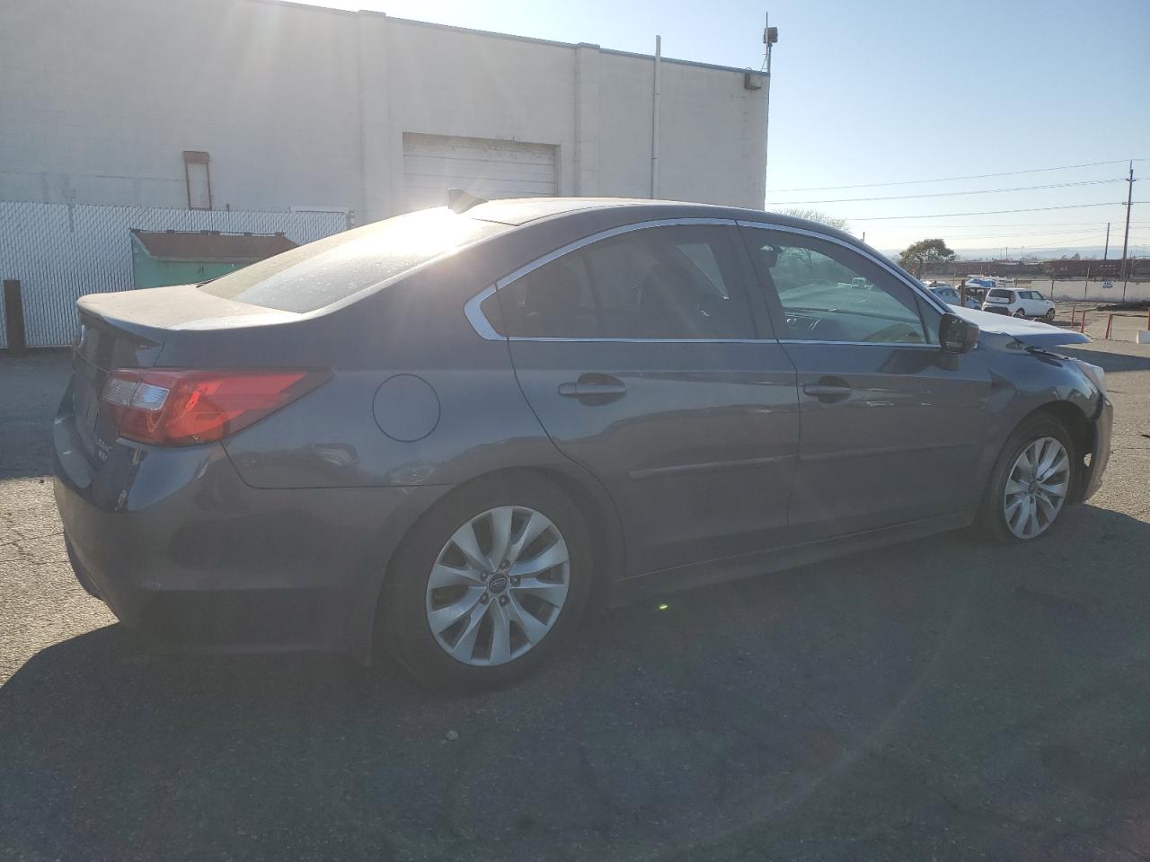 2017 Subaru Legacy VIN 4S3BNAD62H3036118 Copart auction photo, front end / side damage thumbnail 3