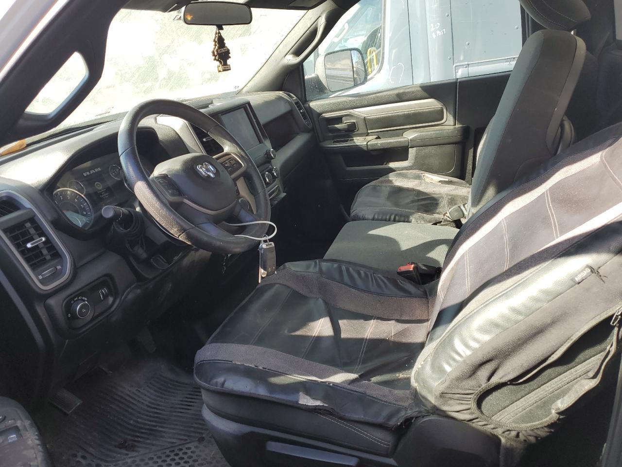 2021 RAM 2500 VIN 3C6MR4AJ6MG604750 Copart auction photo, rear end / side damage thumbnail 7