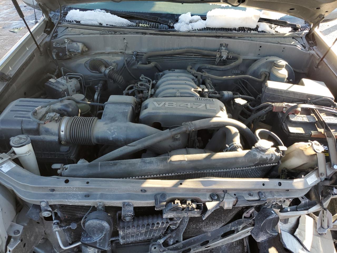 2006 Toyota Tundra VIN 5TBBT441X6S485529 Copart auction photo, front end / rear end damage thumbnail 12