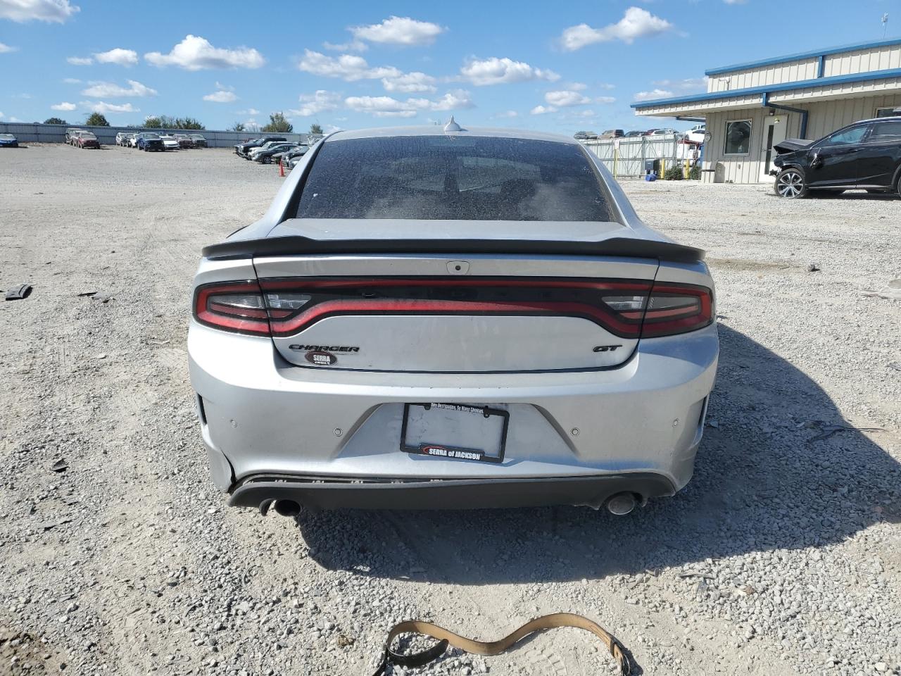 2021 Dodge Charger VIN 2C3CDXHG3MH612517 Copart auction photo, front end / rear end damage thumbnail 6