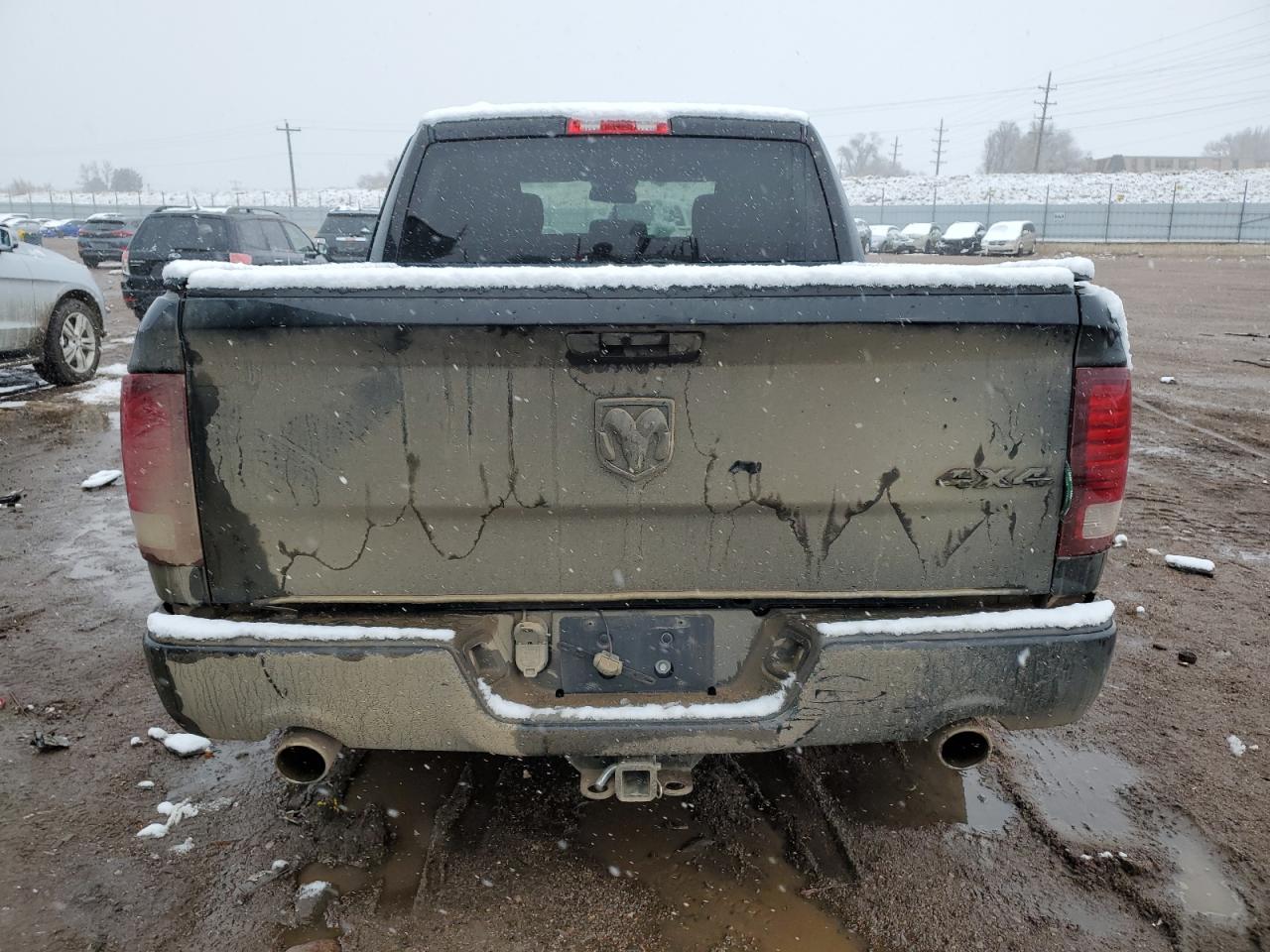 2014 RAM 1500 VIN 1C6RR7KT9ES150172 Copart auction photo, front end / undercarriage damage thumbnail 6