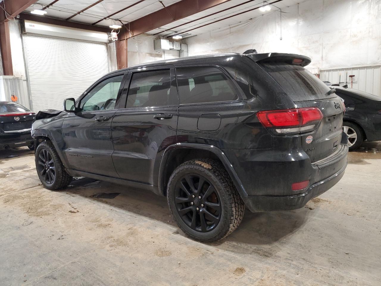 2018 Jeep Grand Cherokee VIN 1C4RJFAG0JC457023 Copart auction photo, front end / side damage thumbnail 2