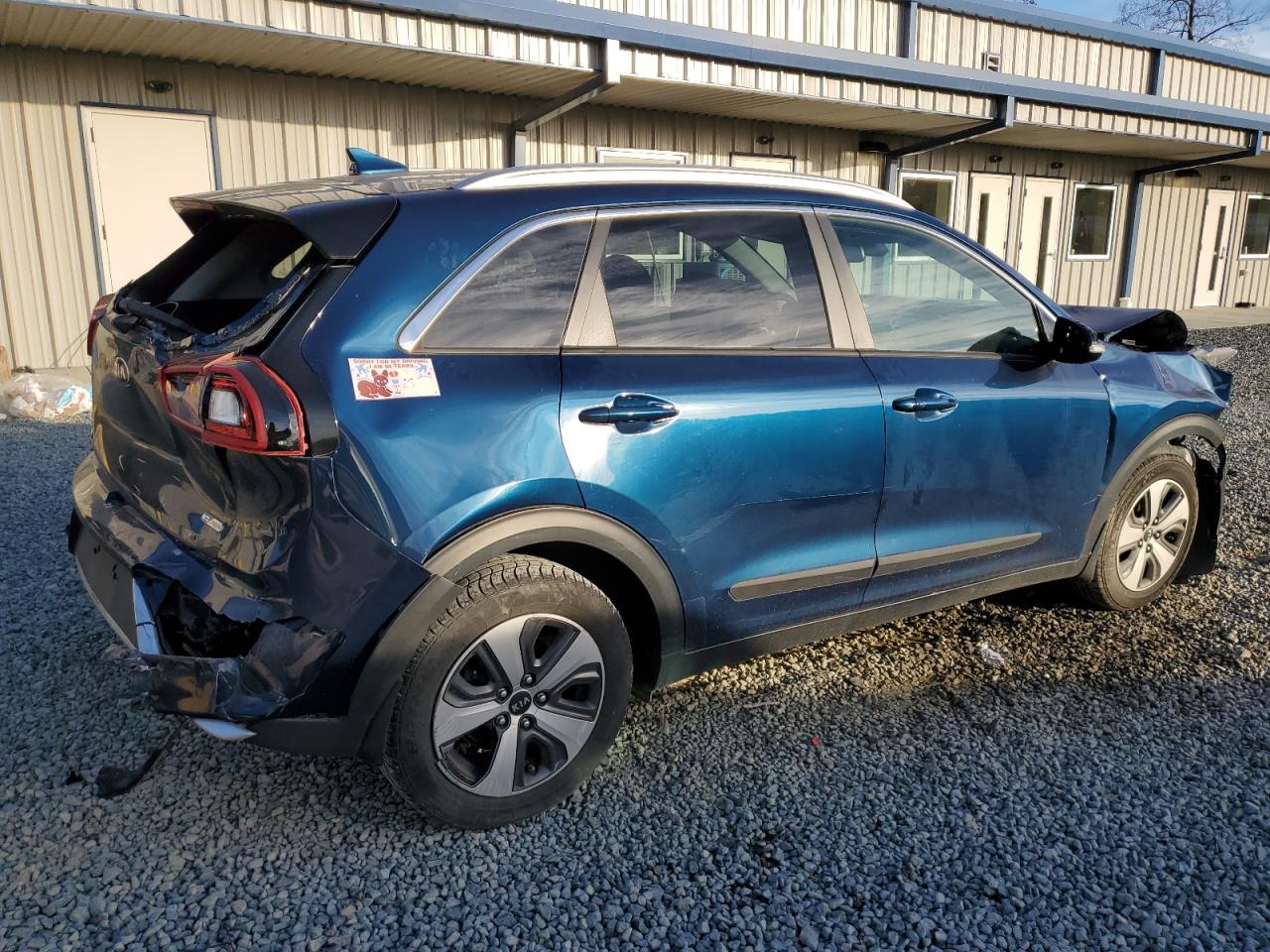 2018 KIA Niro VIN KNDCE3LC1J5108167 Copart auction photo, all over damage thumbnail 3