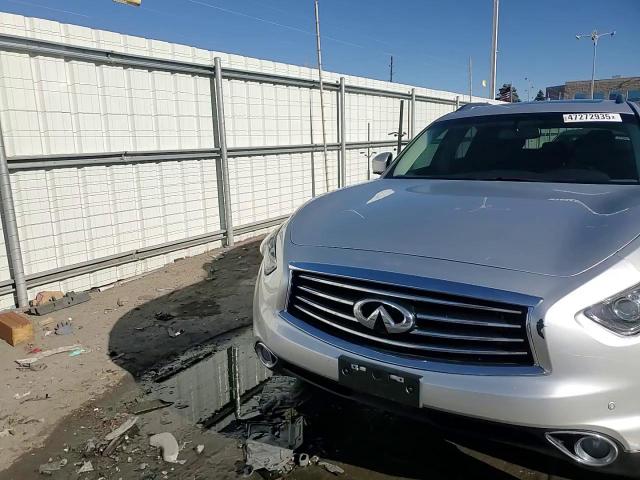 2016 Infiniti QX70 VIN JN8CS1MW5GM750058 Copart auction photo, rear end / side damage thumbnail 14