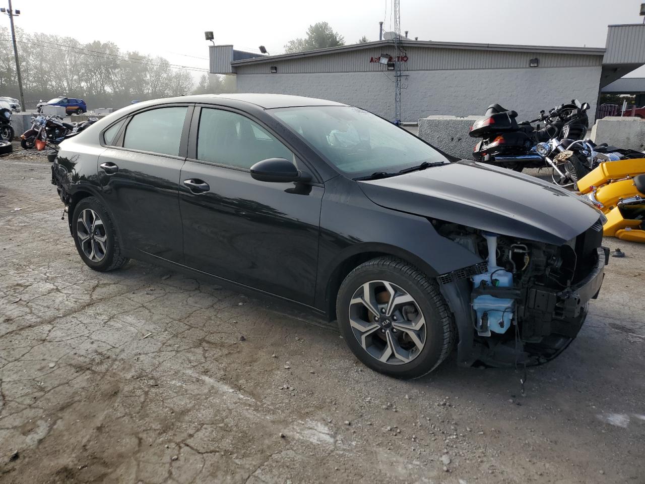 2020 KIA Forte VIN 3KPF24AD7LE222575 Copart auction photo, front end / rear end damage thumbnail 4