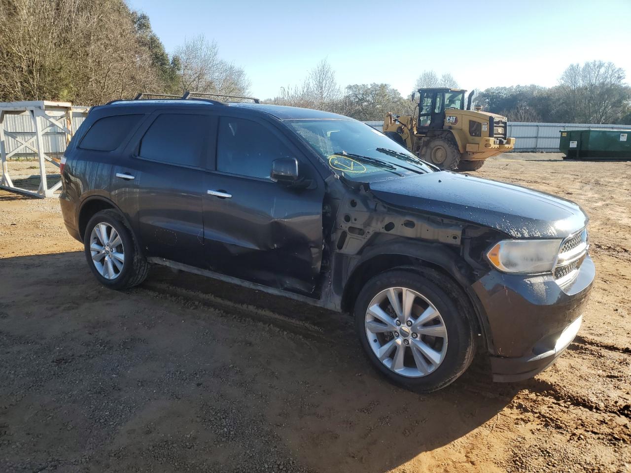 2013 Dodge Durango VIN 1C4RDHDG6DC613858 Copart auction photo, side / mechanical damage thumbnail 4