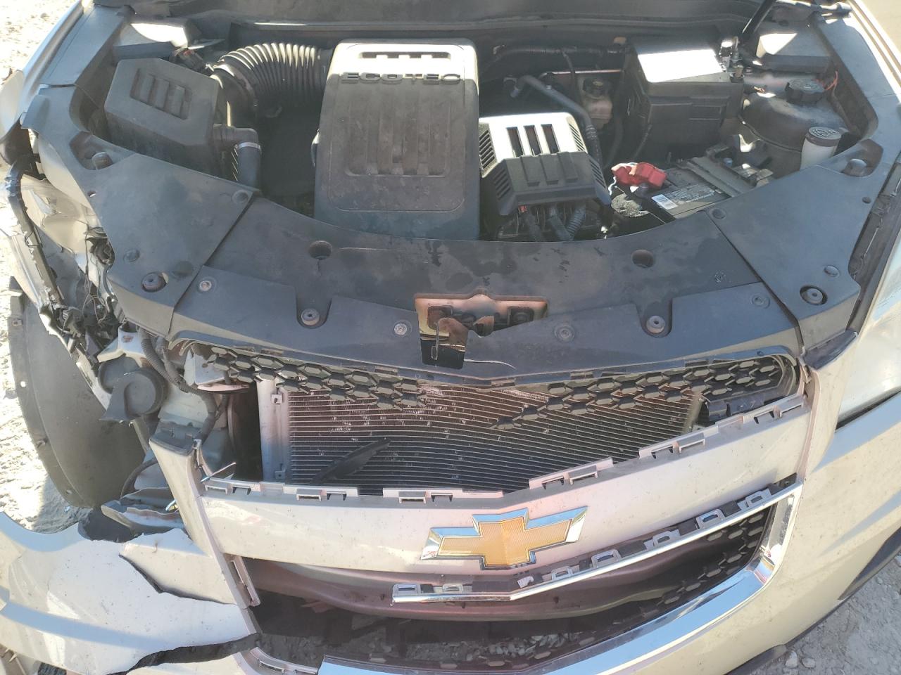2014 Chevrolet Equinox VIN 1GNFLFEK0EZ100186 Copart auction photo, front end damage thumbnail 12