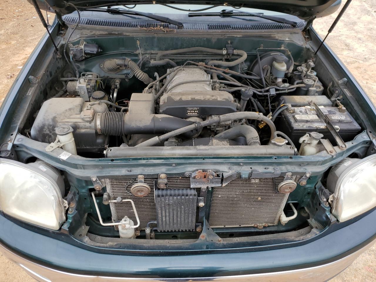 2000 Toyota Tundra VIN 5TBBT4819YS093347 Copart auction photo, mechanical / all over damage thumbnail 11