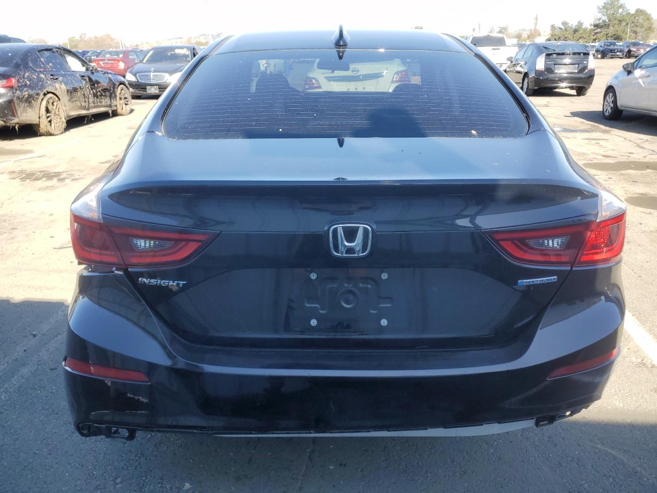 2022 Honda Insight VIN 19XZE4F52NE004911 Copart auction photo, side / rear end damage thumbnail 6