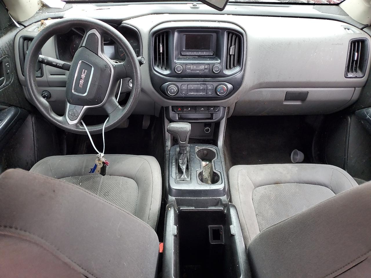 2016 GMC Canyon VIN 1GTH5BE30G1373742 Copart auction photo, all over damage thumbnail 8
