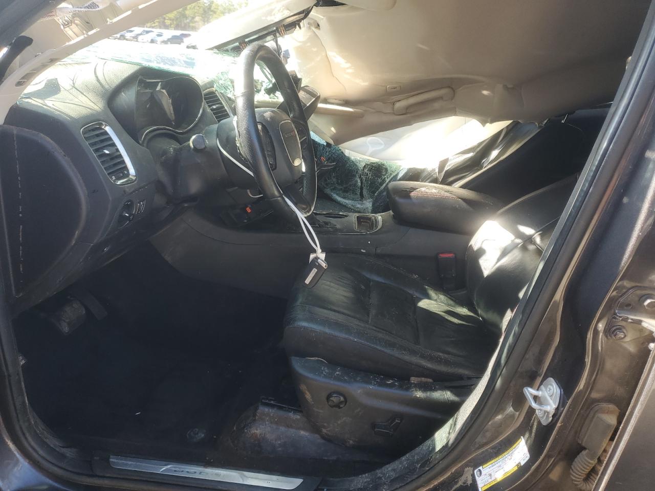 2018 Dodge Durango VIN 1C4RDHDG9JC371501 Copart auction photo, rollover / all over damage thumbnail 7