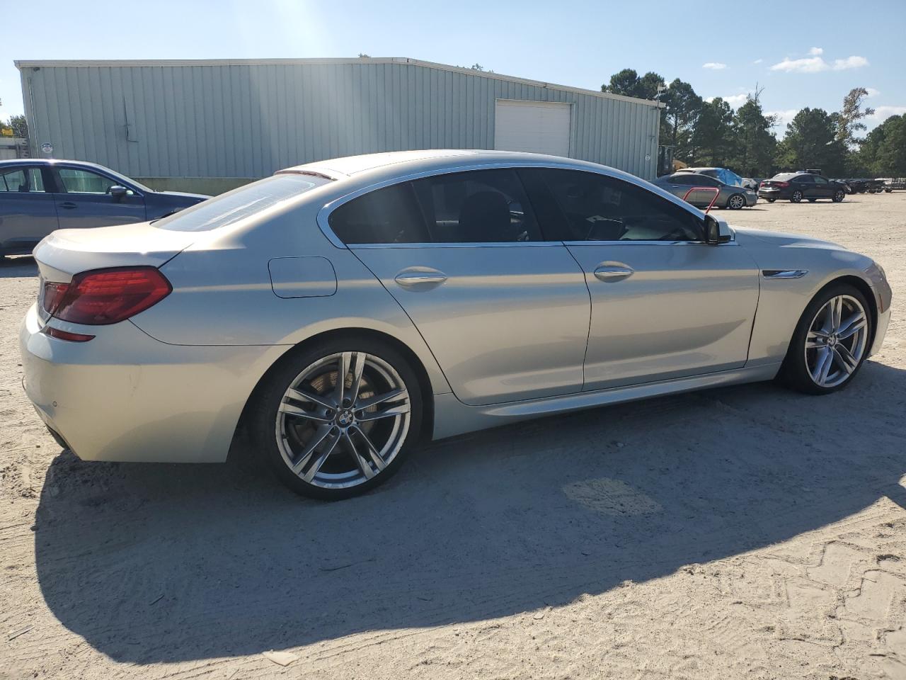 2013 BMW 6er VIN WBA6B4C54DD098738 Copart auction photo, vandalism damage thumbnail 3