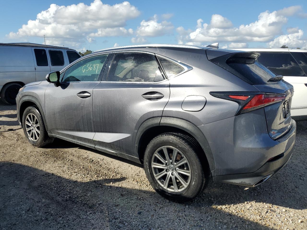 2019 Lexus NX VIN JTJYARBZXK2139928 Copart auction photo, water/flood damage thumbnail 2