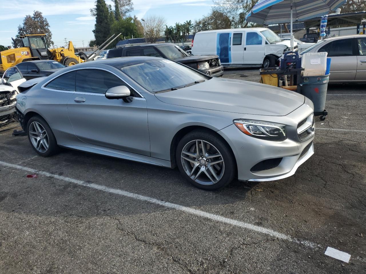 2015 Mercedes-Benz S-klasse VIN WDDXJ8FB7FA005773 Copart auction photo, rear end / minor dent/scratches damage thumbnail 4