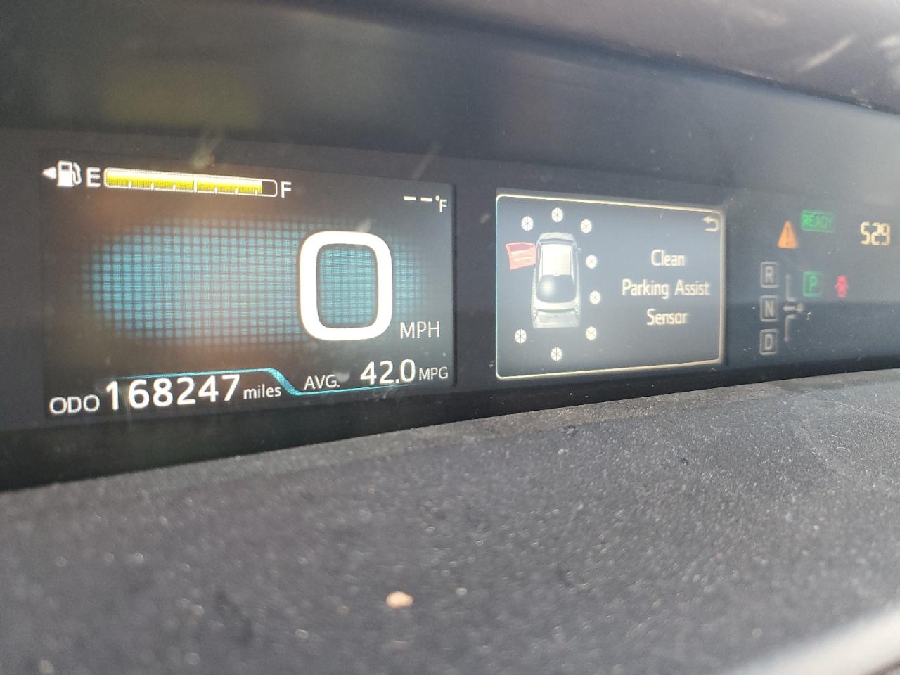 2017 Toyota Prius VIN JTDKARFU7H3034869 Copart auction photo, front end damage thumbnail 9
