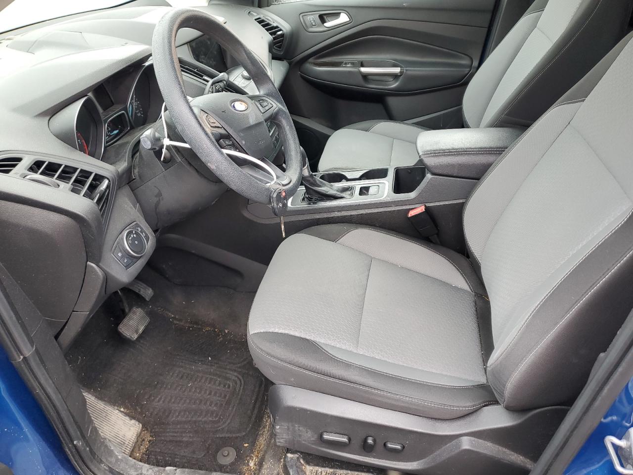 2017 Ford Escape VIN 1FMCU0GD5HUD18691 Copart auction photo, front end damage thumbnail 7