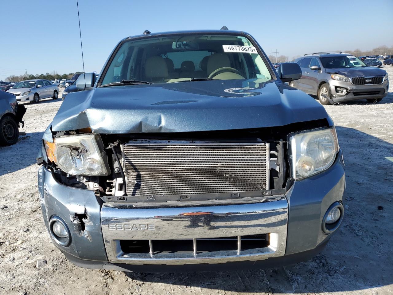 2010 Ford Escape VIN 1FMCU0EG3AKD16341 Copart auction photo, front end / side damage thumbnail 5