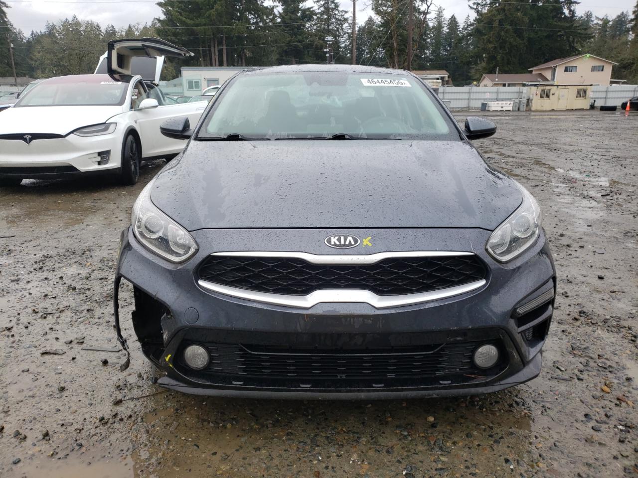 2020 KIA Forte VIN 3KPF24AD2LE185158 Copart auction photo, front end / side damage thumbnail 5