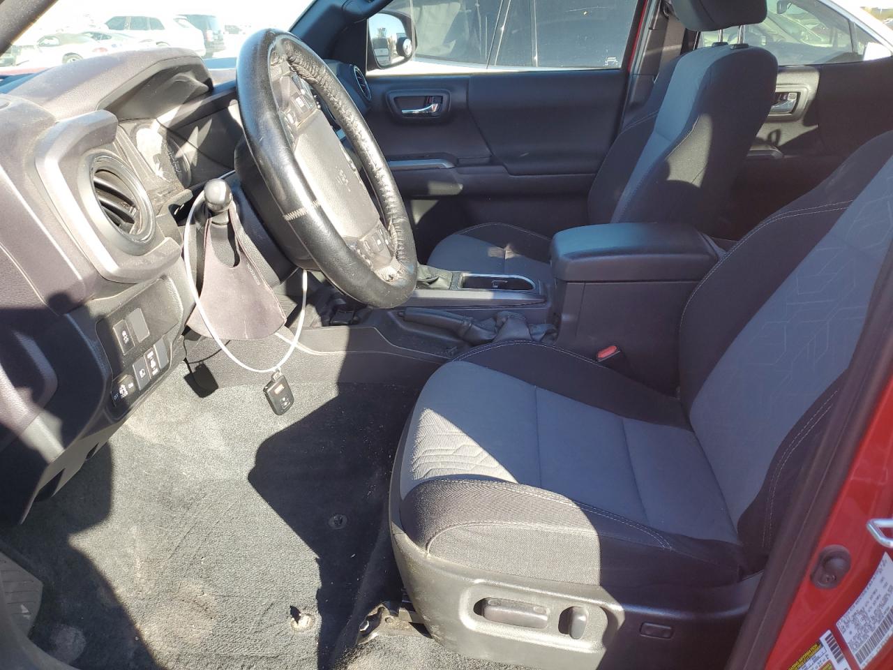 2022 Toyota Tacoma VIN 3TMDZ5BN3NM137676 Copart auction photo, rear end damage thumbnail 7