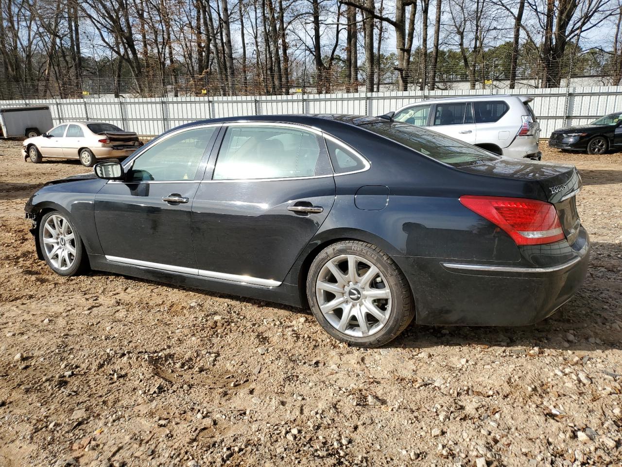 2011 Hyundai Equus VIN KMHGH4JF5BU036386 Copart auction photo, front end damage thumbnail 2