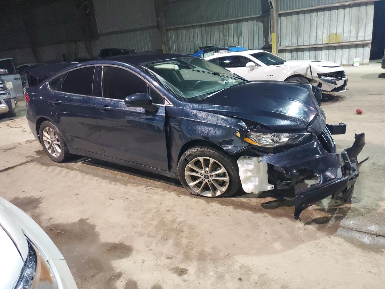 2020 Ford Fusion VIN 3FA6P0HD4LR147459 Copart auction photo, front end damage thumbnail 4