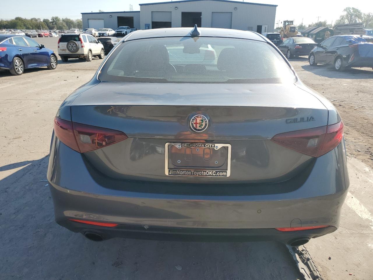 2020 Alfa Romeo Giulia VIN ZARFAMANXL7638072 Copart auction photo, hail / minor dent/scratches damage thumbnail 6
