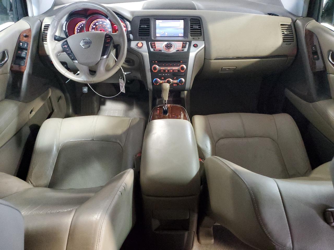 2009 Nissan Murano VIN JN8AZ18W09W152884 Copart auction photo, front end / side damage thumbnail 8