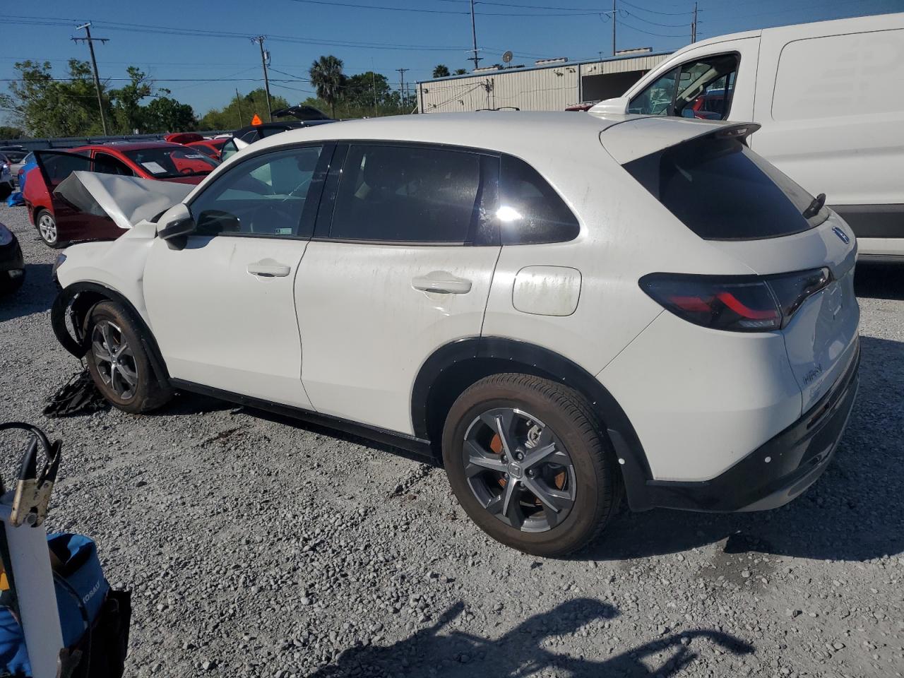 2024 Honda HR-V VIN 3CZRZ1H71RM700084 Copart auction photo, front end damage thumbnail 2