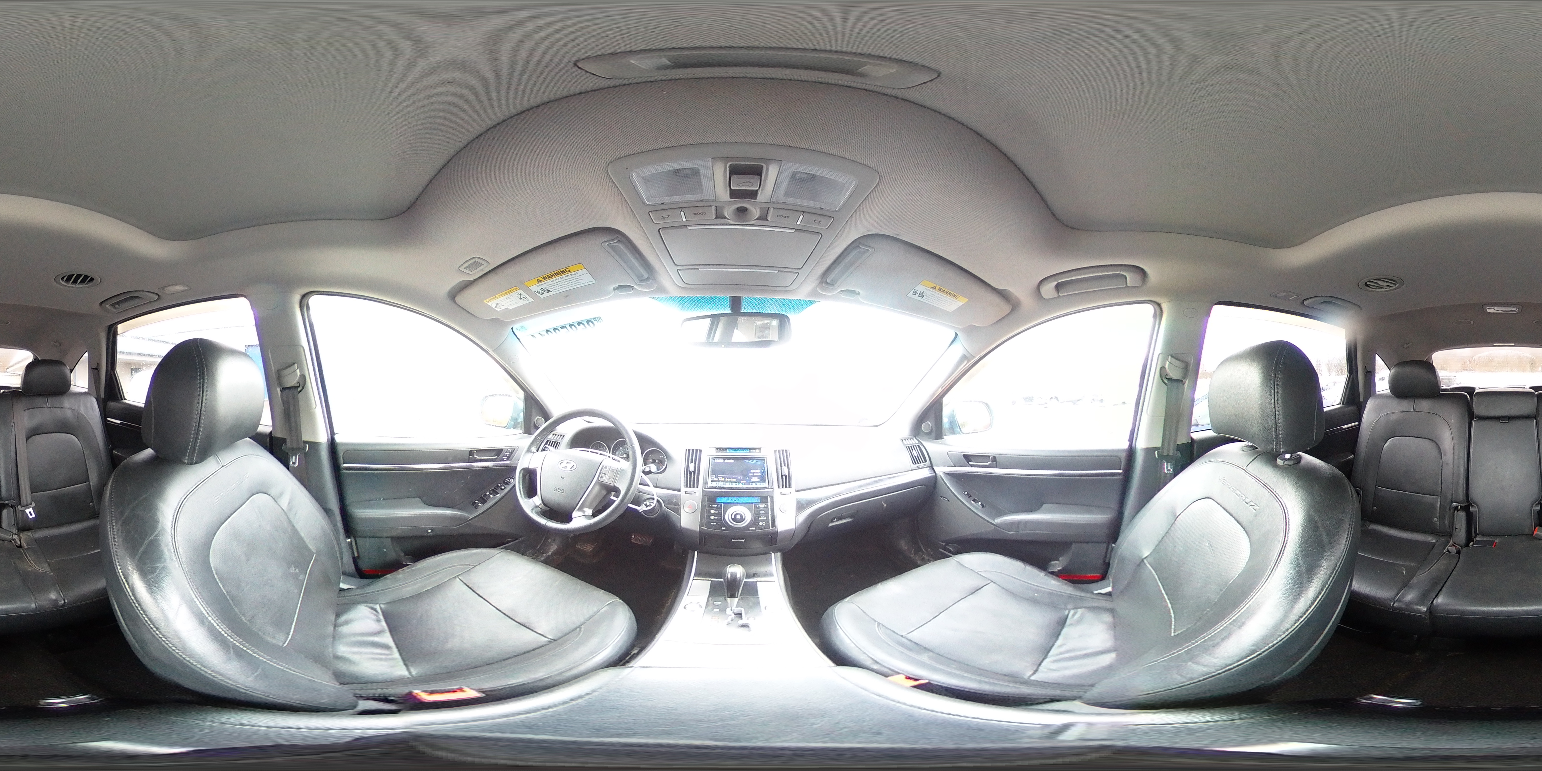 2012 Hyundai Veracruz VIN KM8NUDCC3CU195446 Copart auction photo, front end damage thumbnail 15